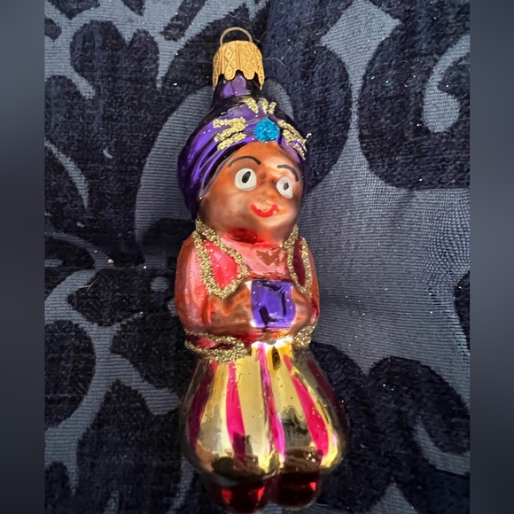 Colorful Vintage Christmas Ornaments Set of 4 - Picture 8 of 12